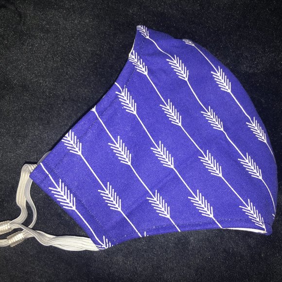 Reusable / Washable Sculpted Mask / Arrow Print 1X - Picture 3 of 7